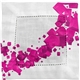 Floating Cubes Fabric Napkin