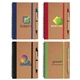 Kraft Hard Cover Spiral Notebook with Pen - ColorJet