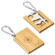Best Buddy Tools(R) FSC(R) Bamboo Multi - Tool with Carabiner