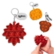 Autumn Fidget Keychain