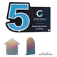 Custom Shape Acrylic Award - Up To 10 Sq. In.