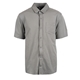 Burnside Perforated Stretch Woven Button - Up