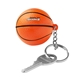 Basketball Shape Stress Ball Keychain