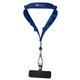 Prime Line Push Pop Wrist Strap Keychain With Phone Holder