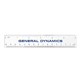 Crystal Clear 6 Inch Ruler