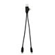 Dual Connect Recycled Multi - Charging Cable