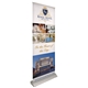 33.5 Deluxe Pro Retractor Single - Banner Kit (No - Curl Opaque Fabric)