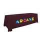 8 Stain - Resistant 3- Sided Table Throw (Full - Color Imprint)