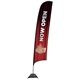 17 Premium Razor Sail Sign Kit (Single - Sided with Scissor Base)