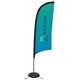 9 Premium Razor Sail Sign Kit (Single - Sided with Scissor Base)