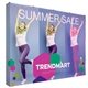 10 Straight Splash Floor Display Wrap Kit (Polyester Knit)