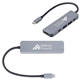 Zing USB - C 5- Port Hub with USB - A, USB - C HDMI