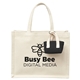Mini Recycled Cotton Tote Bag With Charm