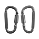 Best Buddy Tools (R) D - Ring Carabiner with Lock