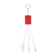 Multi - Charging Cable USB Hub Keyring