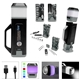 24- Piece Tool Set With Rechargeable LED Light