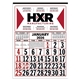 Skinner Kennedy(TM) Commercial 12- Sheet Calendar