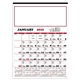 Skinner Kennedy(TM) Contractors 12- Sheet Calendar