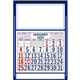 Skinner Kennedy(TM) Apron Calendar