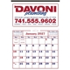 Skinner Kennedy(R) Billboard Apron Calendar