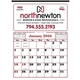 Skinner Kennedy(TM) Commercial 12- Sheet Calendar