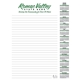 Scratch Pad Calendar