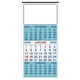 3- Month Display 12- Sheet Calendar