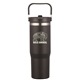 30 oz Double Wall Tumbler with Carrier, Stainless Steel Outer, Plastic Inner