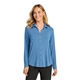 Port Authority Wms Luxe Knit Button Tunic