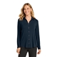 Port Authority Wms Luxe Knit Button Tunic