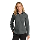 Port Authority Wms L / S Easy Care Nailhead Shirt
