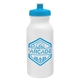 Circuit 20 oz Bike Bottle - White w / Push - Pull Lid