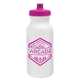 Circuit 20 oz Bike Bottle - White w / Push - Pull Lid