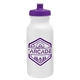 Circuit 20 oz Bike Bottle - White w / Push - Pull Lid