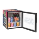50L Countertop Fridge With Wrap And Door Glass Etching