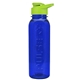 The Boss - 24 oz. Embossed Tritan Bottle with Drink - thru lid