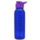 The Boss - 24 oz. Embossed Tritan Bottle with Drink - thru lid