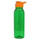 The Boss - 24 oz. Embossed Tritan Bottle with Drink - thru lid