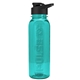 The Boss - 24 oz. Embossed Tritan Bottle with Drink - thru lid