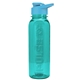 The Boss - 24 oz. Embossed Tritan Bottle with Drink - thru lid