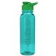 The Boss - 24 oz. Embossed Tritan Bottle with Drink - thru lid