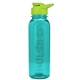 The Boss - 24 oz. Embossed Tritan Bottle with Drink - thru lid