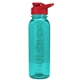 The Boss - 24 oz. Embossed Tritan Bottle with Drink - thru lid
