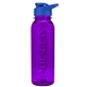The Boss - 24 oz. Embossed Tritan Bottle with Drink - thru lid