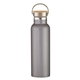 21 oz Tipton Recycled Stainless Steel Bottle With Bamboo Lid
