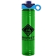 32 oz Adventure Bottle with Drink - Thru Snap On Silicone Loop Handle Lid - made with Tritan ReNew