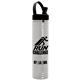 32 oz Adventure Bottle with Flip Straw Swivel Handle Lid - made with Tritan ReNew