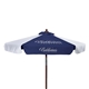 7 Wood Look Tilting Market Umbrella Kit With Valance