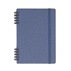 Spiral Linen Leather Notebook