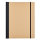 Recycled Cardboard Notebook w / Notepad and Sticky Notes